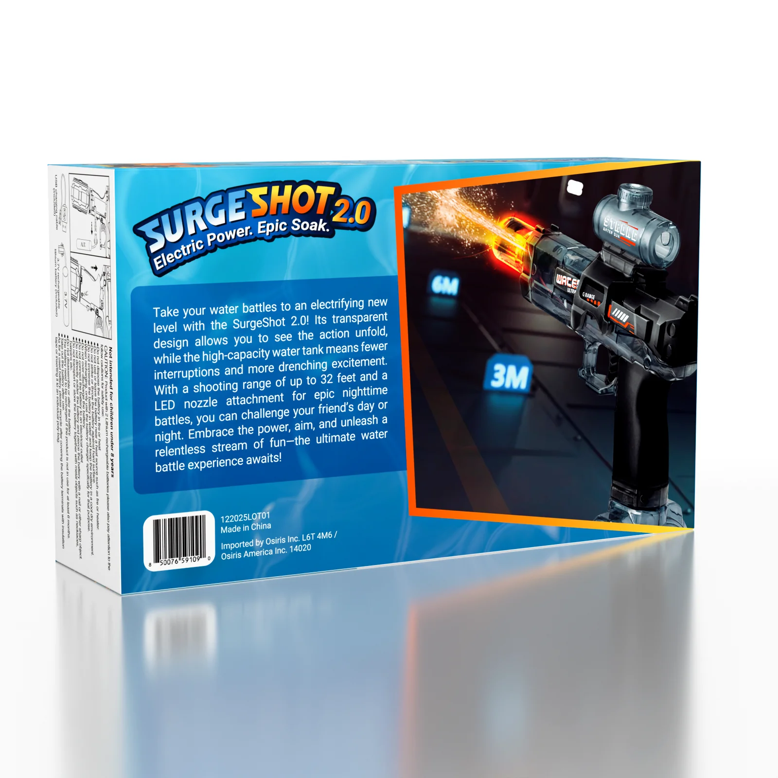 SurgeShot: Rechargeable Water Blaster Gun 2026 - Image 2