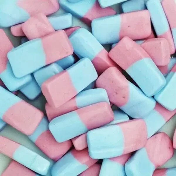 Swizzels Squashies Bubblegum Flavor Gummy Candy (160g) Imported From England
