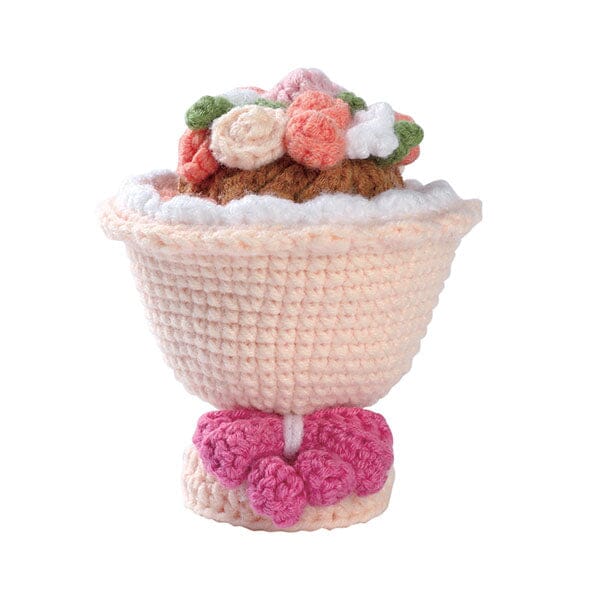 The LOOP Brigade: DIY Crochet Plush Toy Complete Kit For Beginners - Blossom Belle the Bouquet Doll - Image 4