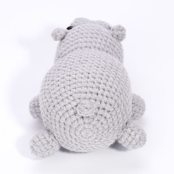 The LOOP Brigade: DIY Mini Crochet Plush Toy Complete Kit For Beginners - Chompy the Hippo - Image 5