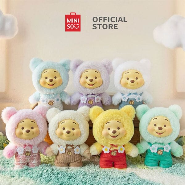 TOP TOY x Disney: Winnie The Pooh "Candy Bear" Series Plush Keychain Blind Box (1pc) - Image 2
