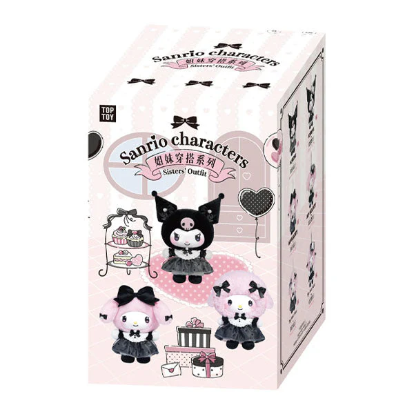 TOP TOY x Sanrio: "Sisters' Outfit" Series Plush Keychain Blind Box (1pc) - Image 9