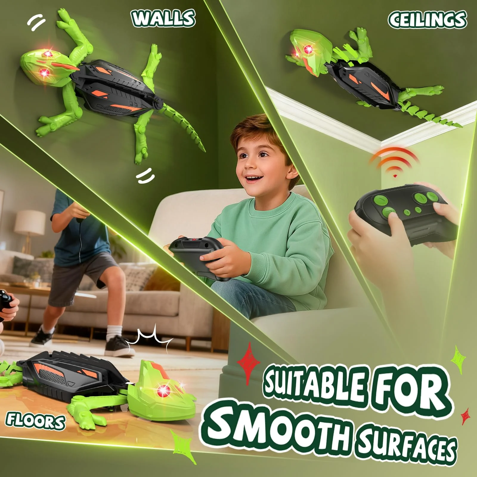 Tough Trax: Wall Climbing RC Geck-Oid - Image 5