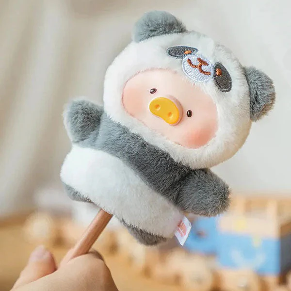 TOYZERO+ x Lulu The Piggy: Animal Party Puppet Show Series Plush Keychain Blind Box (1pc) - Image 4