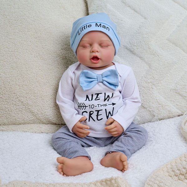 TrueHeart Treasures Dream Weavers Series 2 Weighted Reborn Lifelike Baby Dolls 3kg (6.61 lb) Baby Jacob - Image 2