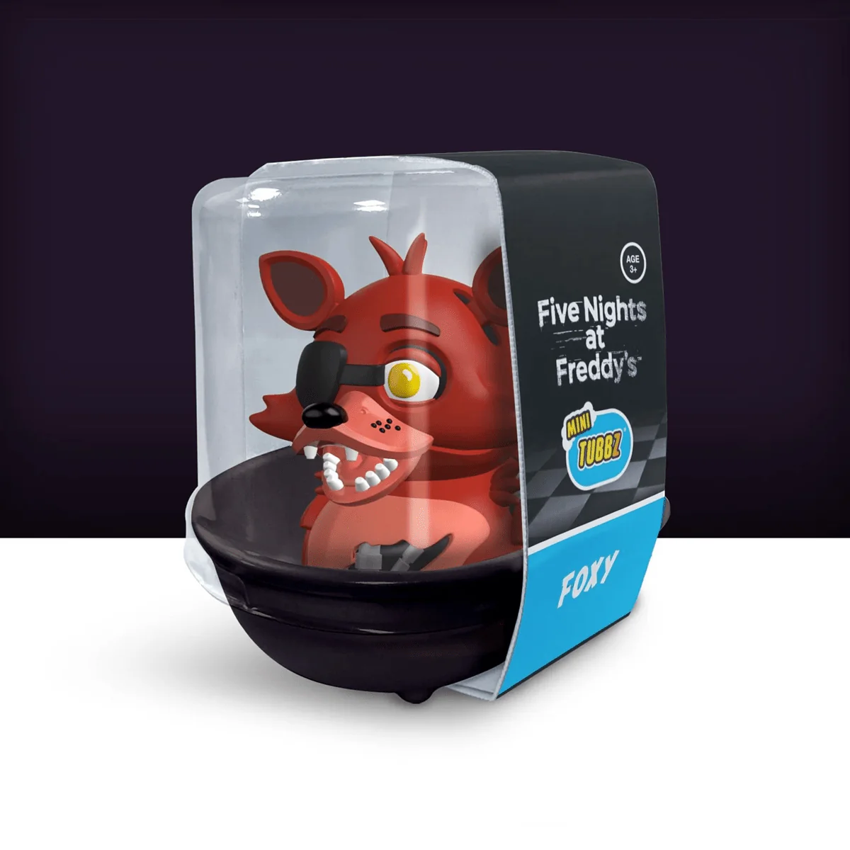 TUBBZ: Five Nights at Freddy’s – Foxy Mini Rubber Duck Figure - Image 2