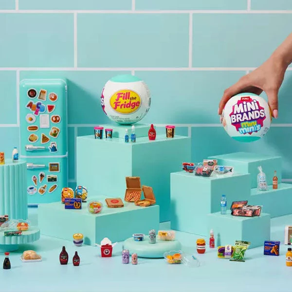 ZURU 5 Surprise Mini Brands Fill The Fridge Series 1 Collectible Capsule - Image 2