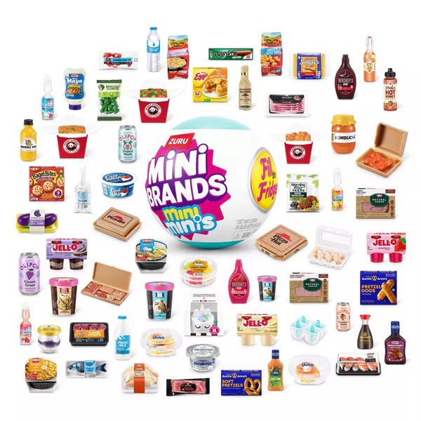 ZURU 5 Surprise Mini Brands Fill The Fridge Series 1 Collectible Capsule - Image 3